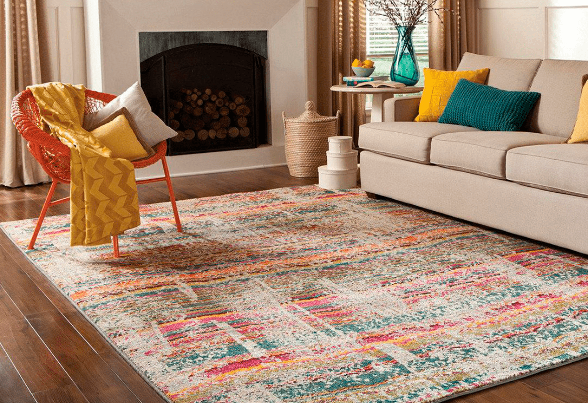¿Cómo escoger una alfombra para mi sala?