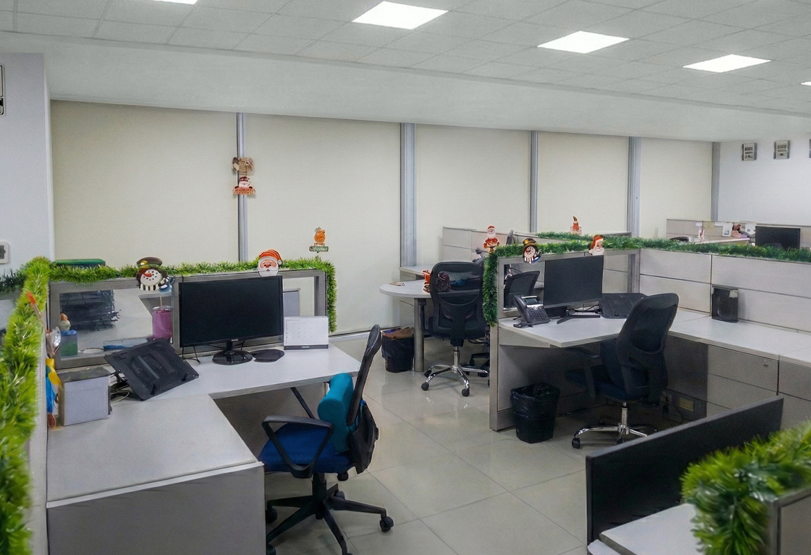 Tecnología de rollers Hunter Douglas en proyectos corporativos